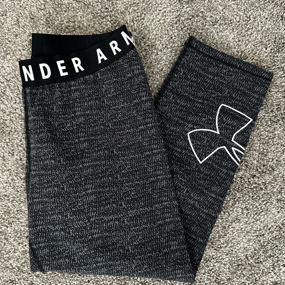 Under Armour Black Leggings Performance Stretch